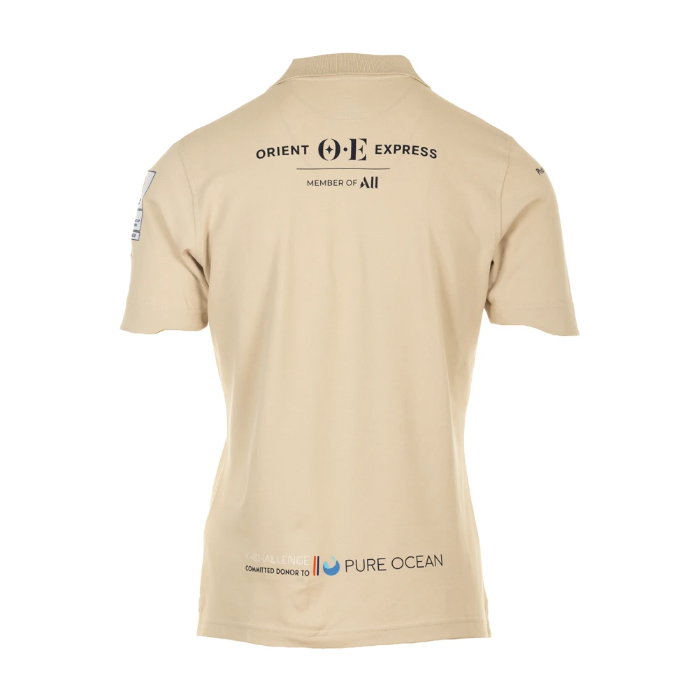 K-way Orient Express Team T-shirts en Polos Beige Heren