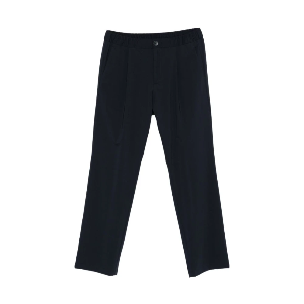 Herno Uomo Blu Cropped Trousers