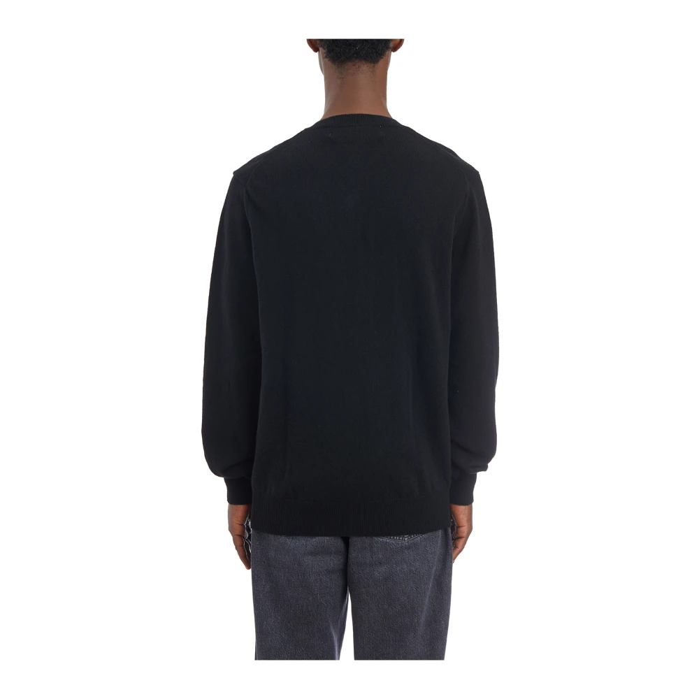 Comme des Garçons Play V-hals Logo T-shirt Black Heren