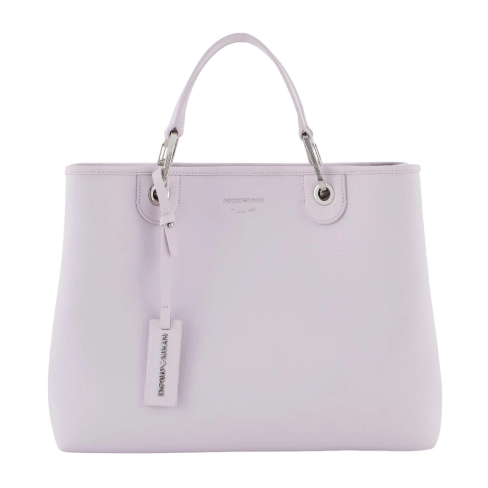 Emporio Armani Stijlvolle tassen met logoprint Pink Dames
