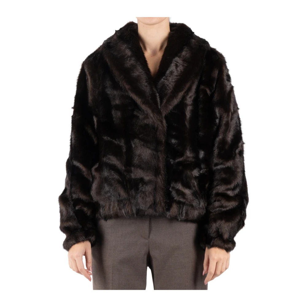 The Garment Espresso Acryl Jas Brown Dames