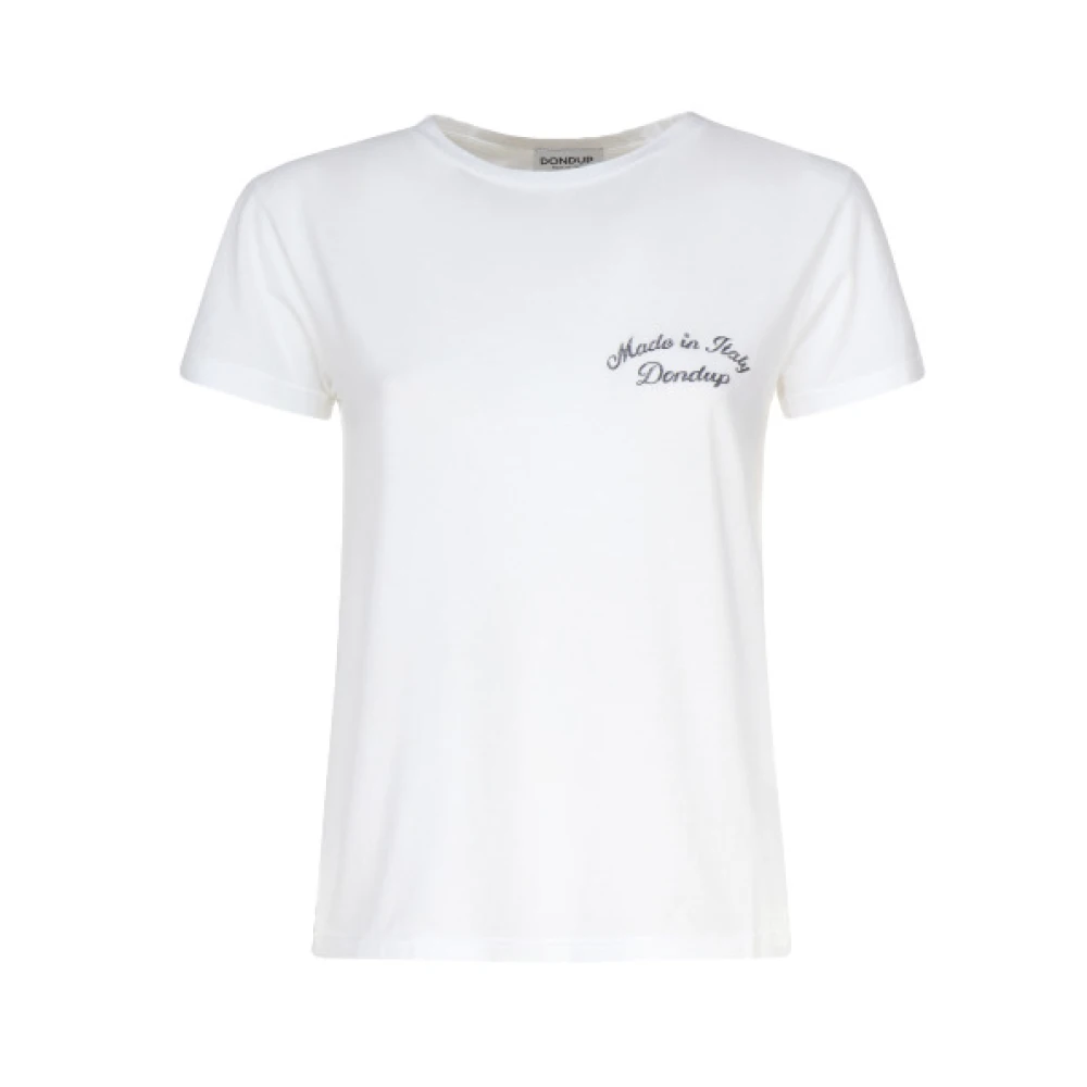 Dondup Women's White T-Shirts, S, T-Shirt