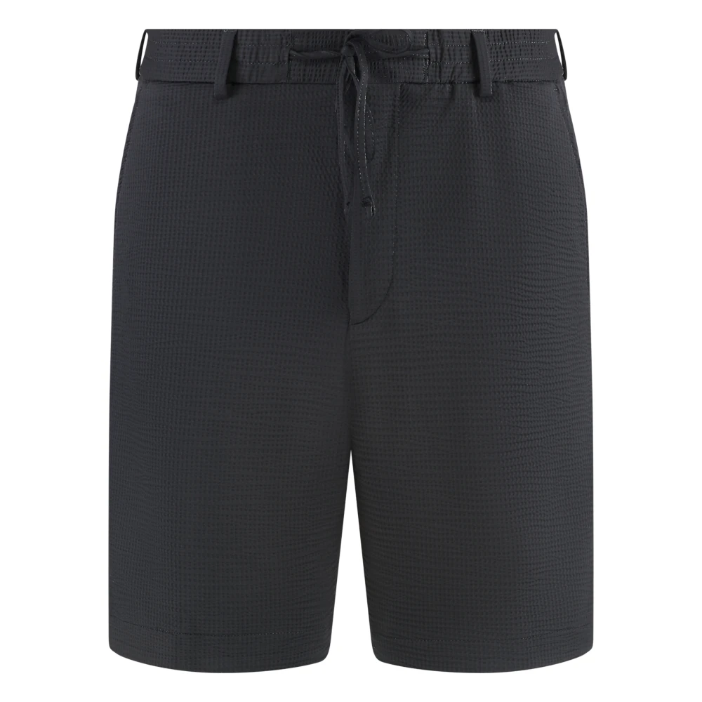 Hugo Men's Black Bermuda Shorts With Pockets And Elastane - Casual Shorts - Xl - Shorts
