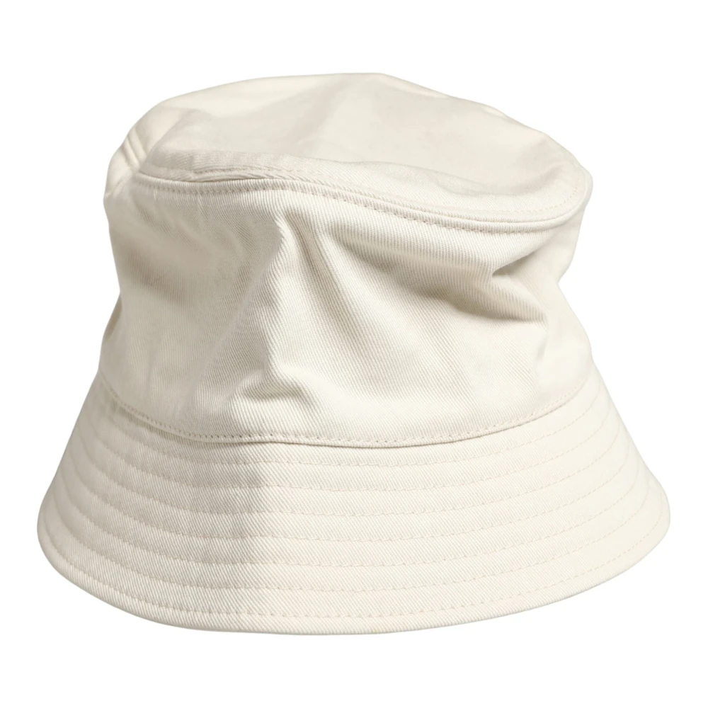 Dolce & Gabbana Men's White Accessories, One Size, Fisherman Hat