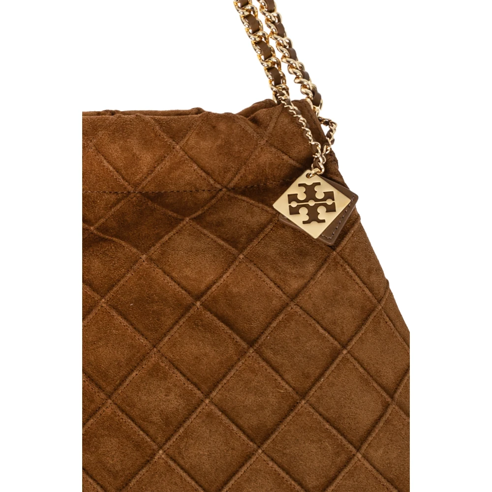 TORY BURCH Schoudertas Fleming Soft Brown Dames