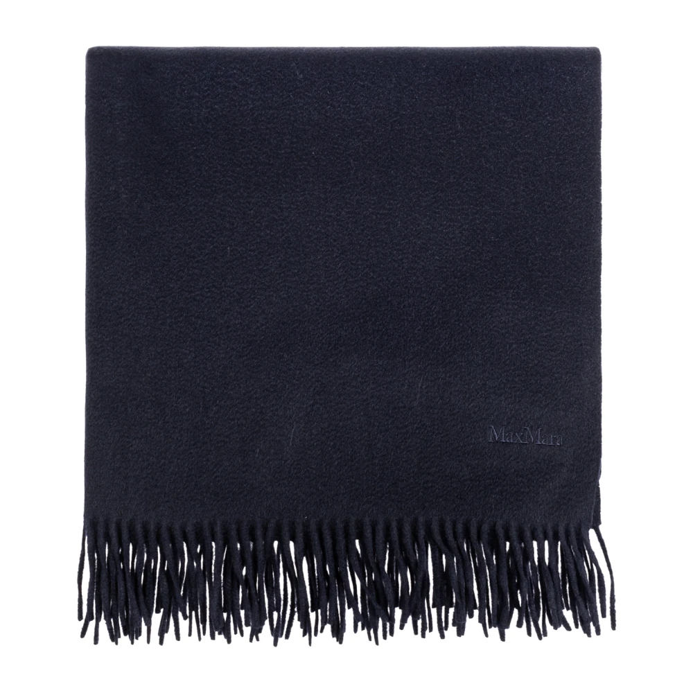 Max Mara Kasjmier sjaal Baci Blue Dames