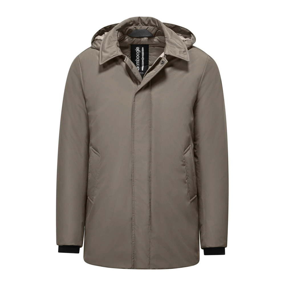 BomBoogie Waterafstotende Trenchcoat met Synthetische Vulling Brown Heren