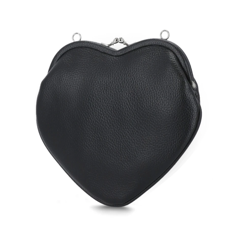 Vivienne Westwood Zwarte Synthetisch Leren Tas met Orb Logo Black Dames