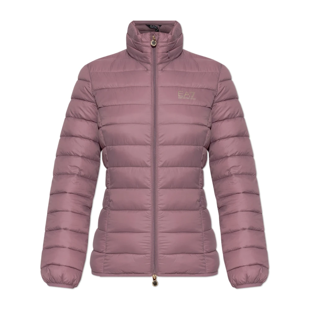 Emporio Armani Ea7 Femme Rose Vestes, Taille: 42 Fr Veste Isolée Avec Logo