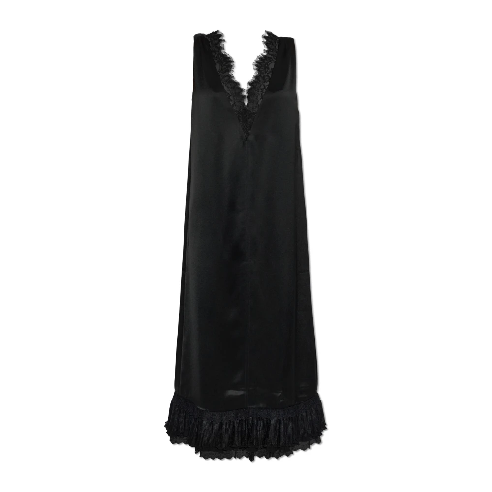 Ganni Donna Nero Abiti, M, New,