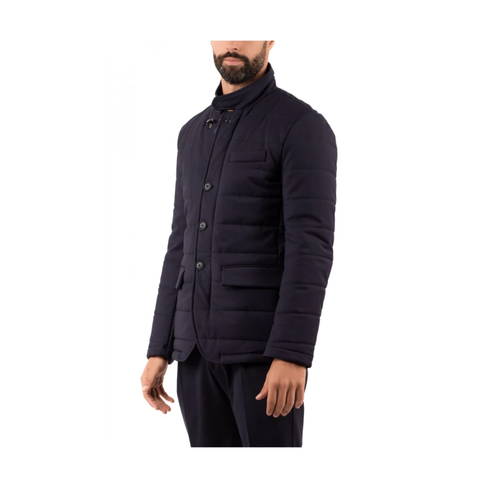 Fay Stijlvolle Blauwe Blouson Herenjas Blue Heren