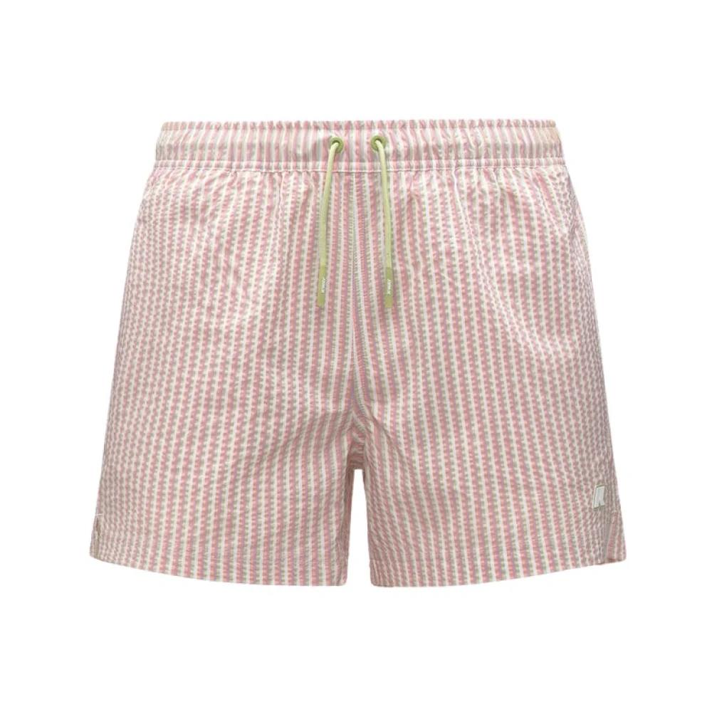 K-Way Uomo Rosa Costumi Da Bagno, M, New,