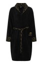 gouden-velours-jacquard-badjas