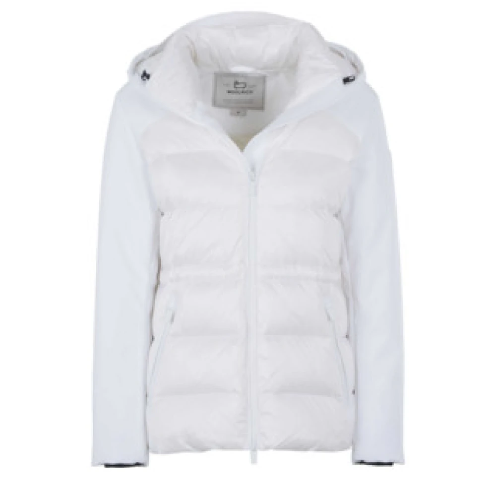 Woolrich Stijlvolle Jas White Dames