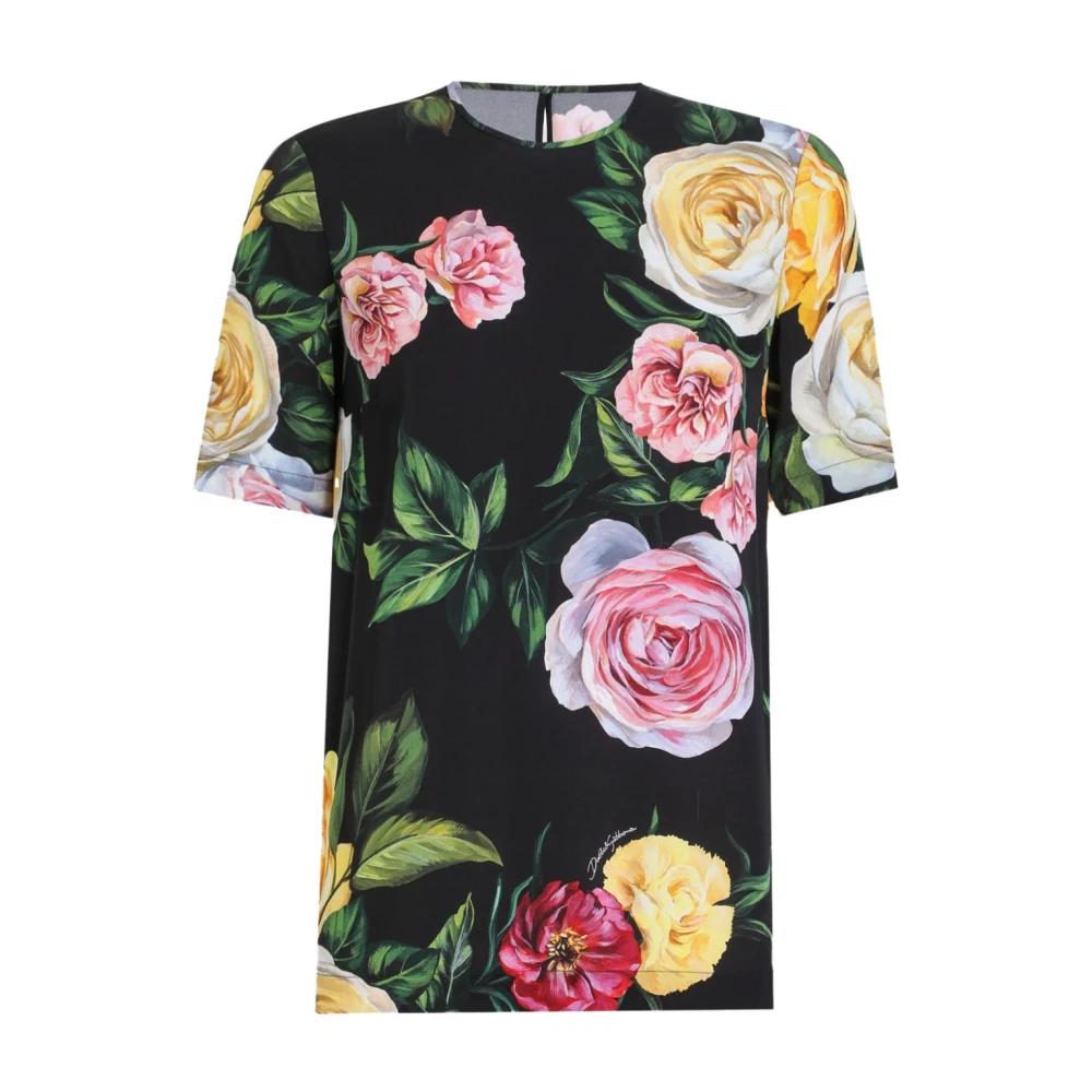 Dolce & Gabbana Women's Multicolor T-Shirts, M, Stylish Shirts Collection