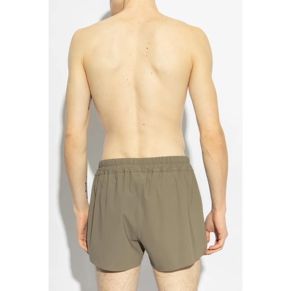 Rick Owens Zwemshorts Green Heren