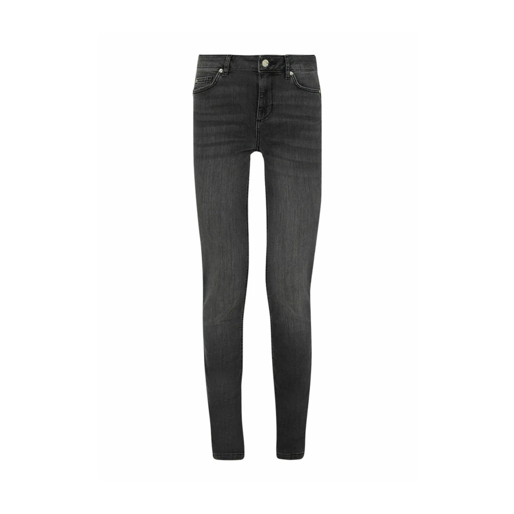 Liu Jo Zwarte Denim Slim Jeans Black Dames