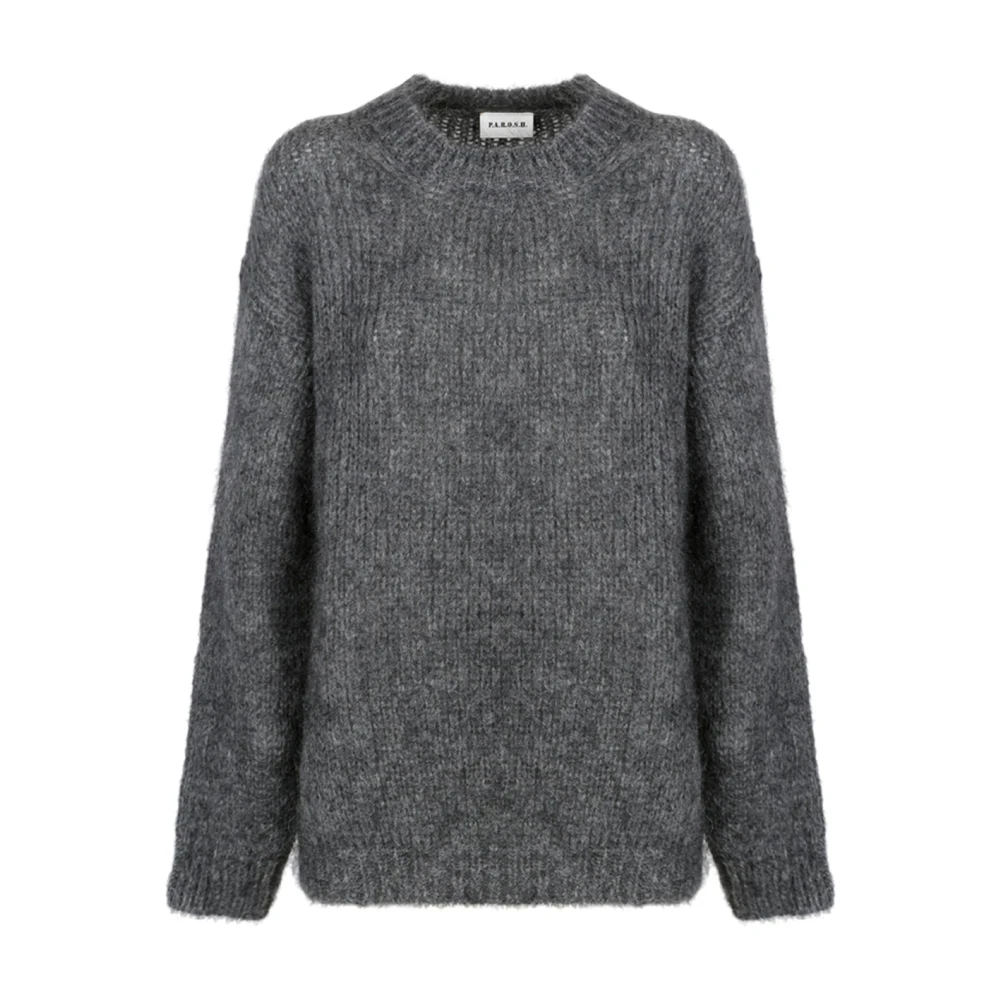 P.a.r.o.s.h. Grijze Sweater Collectie Gray Dames
