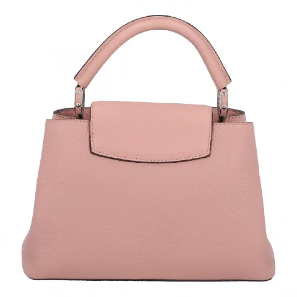 Louis Vuitton Vintage Pre-owned Leather handbags Pink Dames