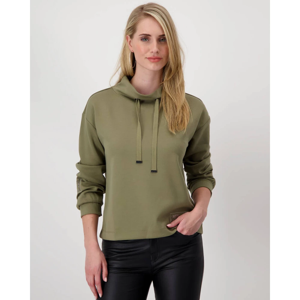 monari Stijlvolle Pullover T-shirt Green Dames