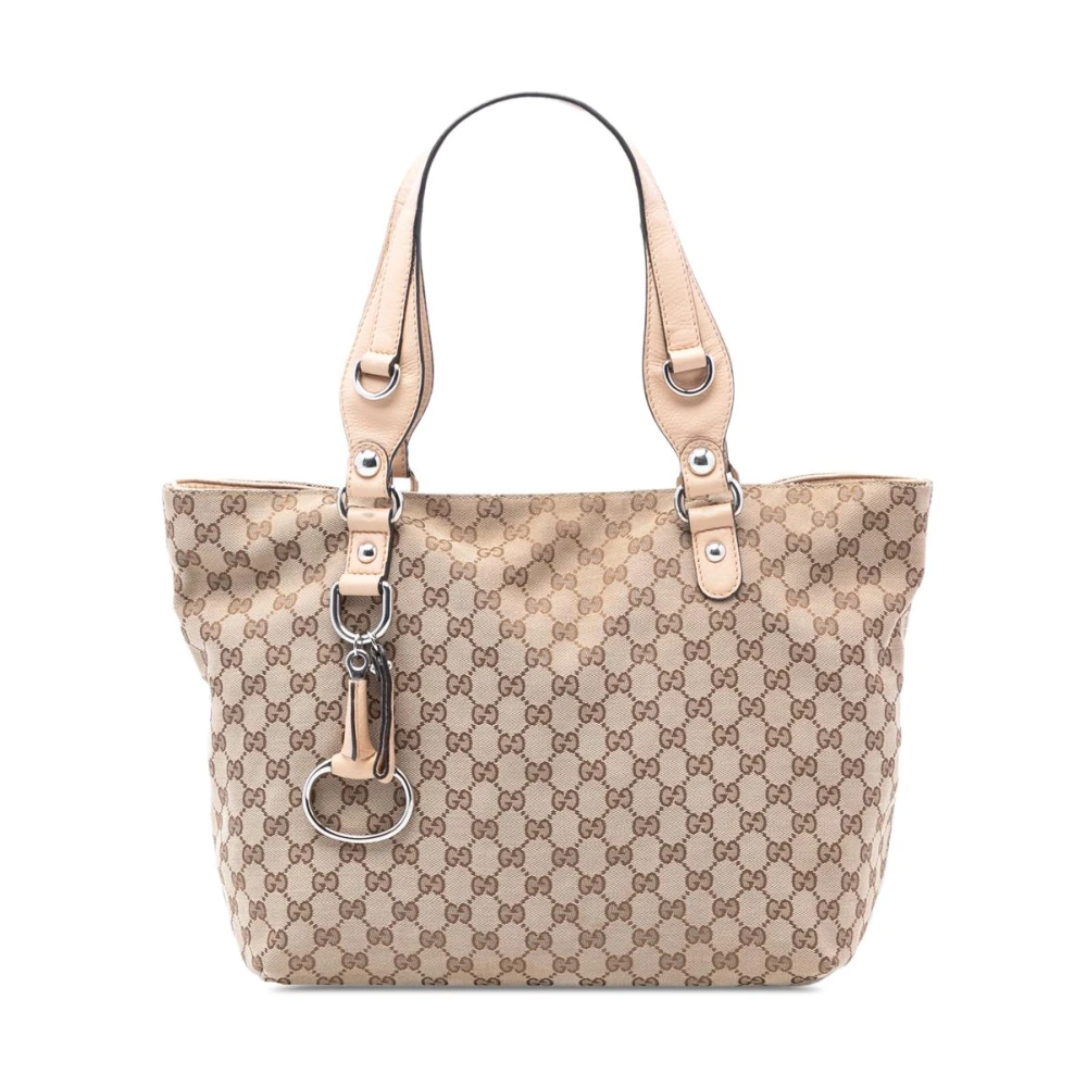 Gucci Vintage Women's Brown Pre-Owned Tote Bag