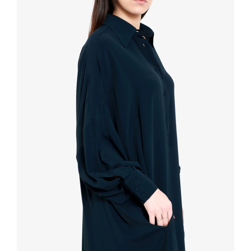 Mauro Grifoni Shirt Dresses Blue Dames