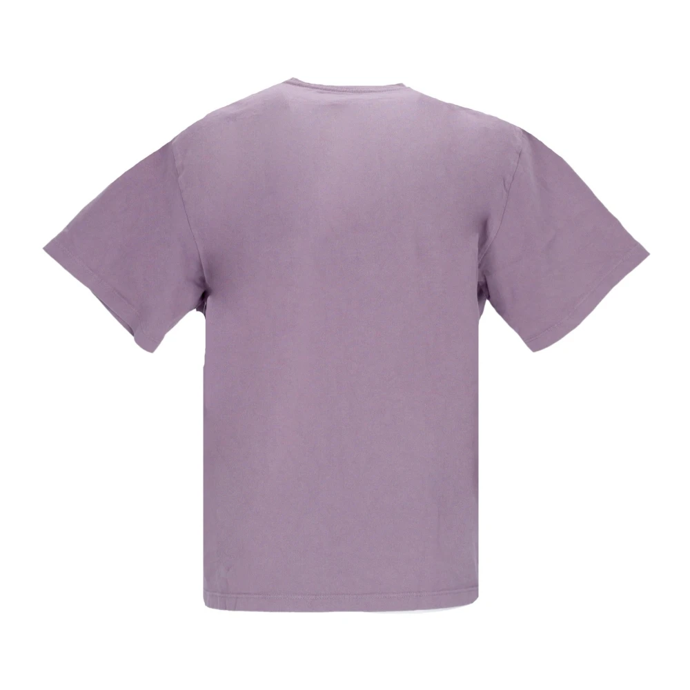 Obey Vintage Lila Krijt Dames T-Shirt Purple Heren