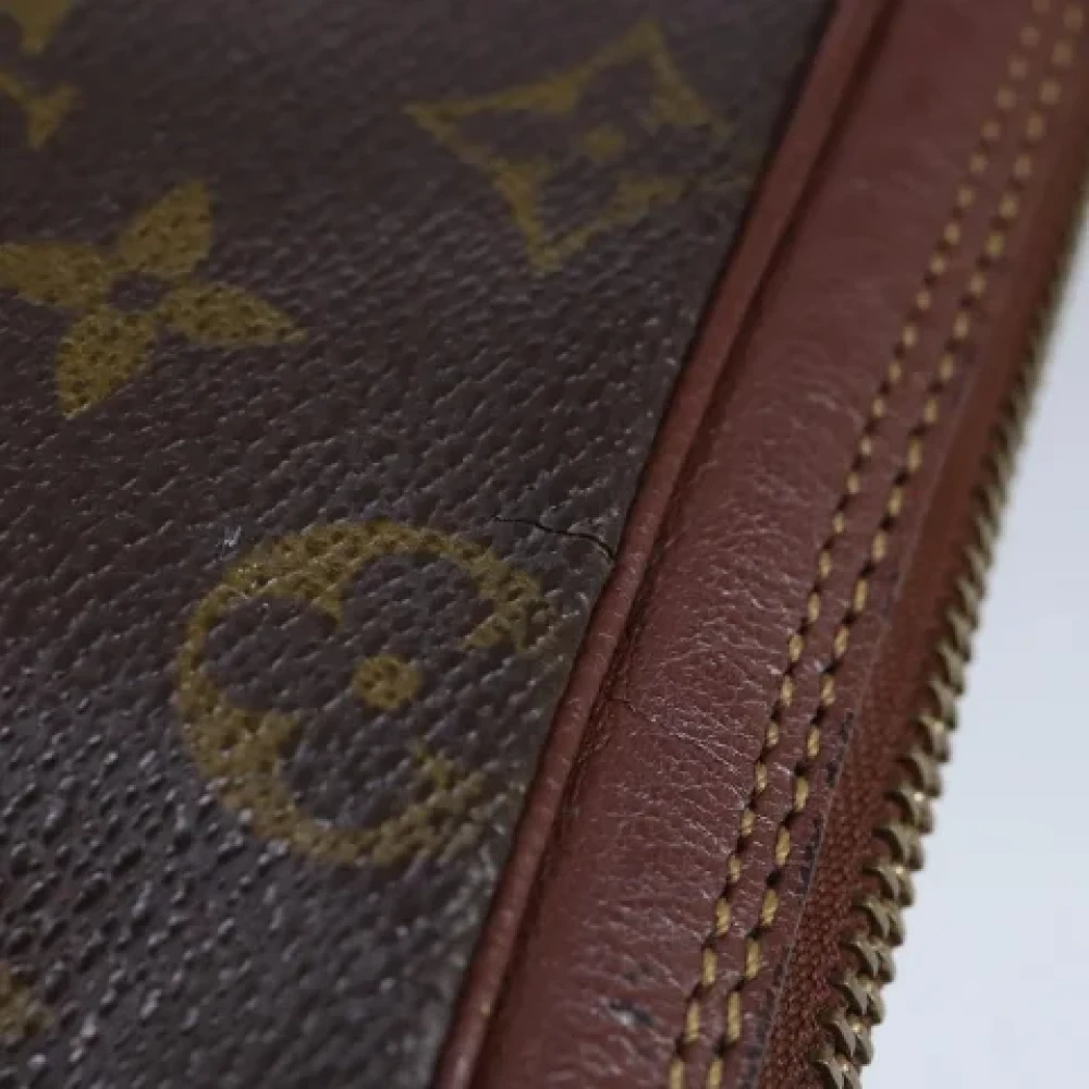 Louis Vuitton Vintage Pre-owned Canvas clutches Brown Dames
