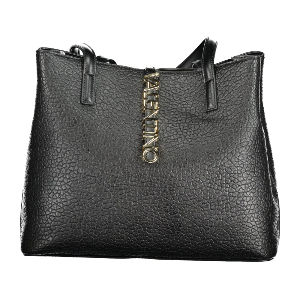 Valentino by Mario Valentino Zwarte schoudertas met ritssluiting Black Dames