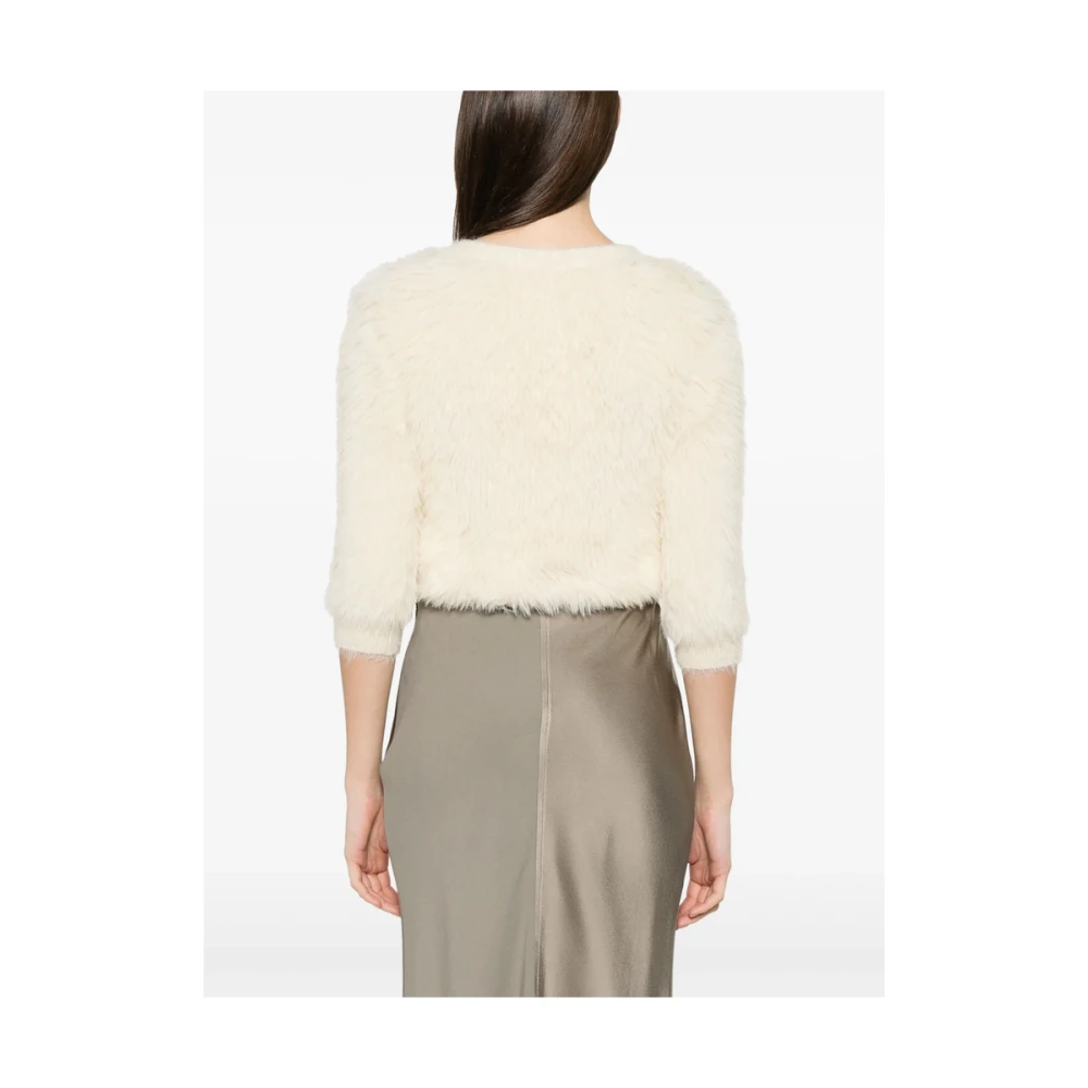 Ami Paris Grijze Rok met Zijrits Gray Dames