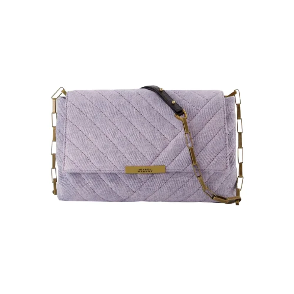 Isabel marant Canvas shoulder-bags Purple Dames