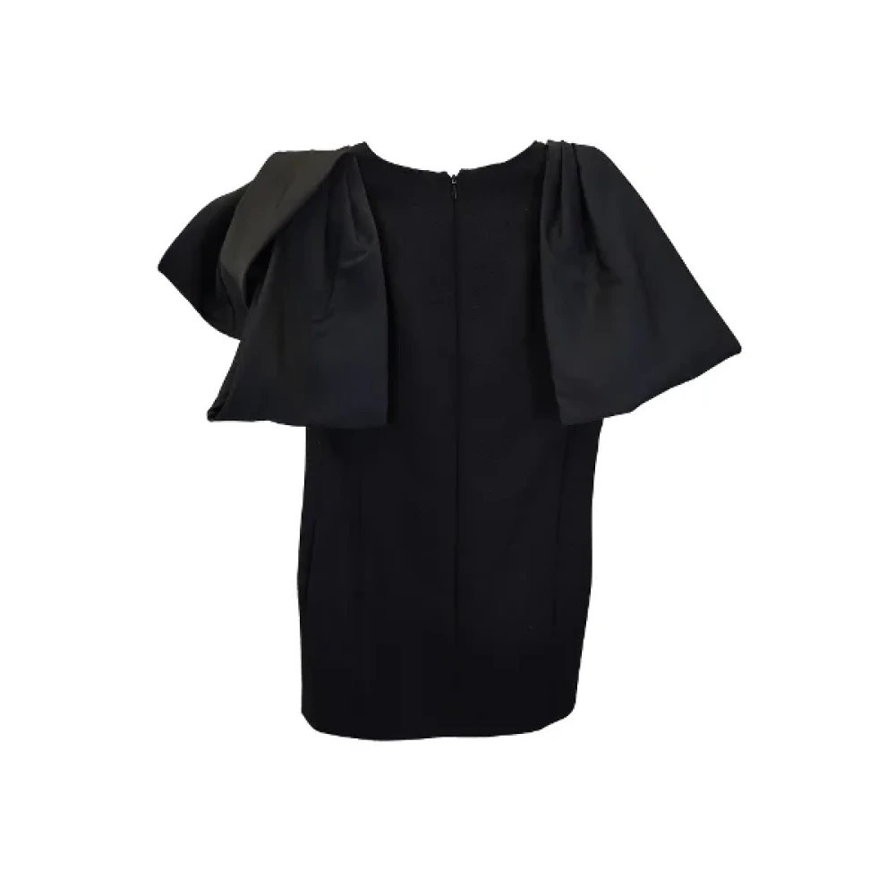 Giambattista Valli Pre-owned Wool dresses Black Dames