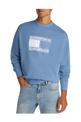 Paisley Flag Crew Sweatshirt