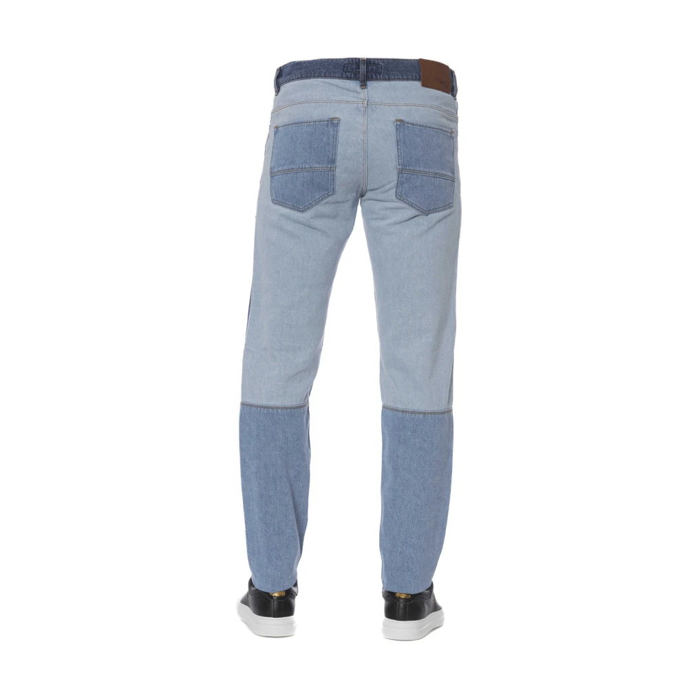 Trussardi Stijlvolle Jeans met Voor- en Achterzakken Blue Heren