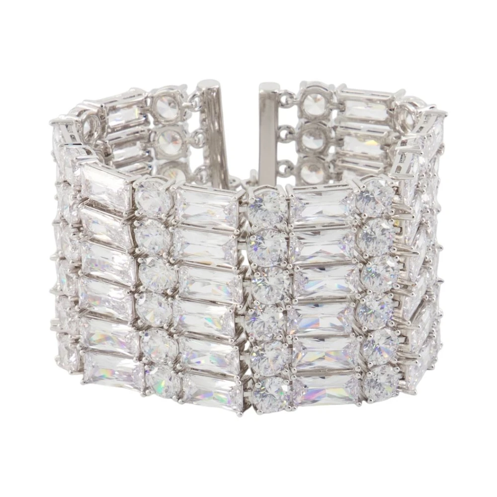 Self Portrait Women's Gray Metal Bracelet