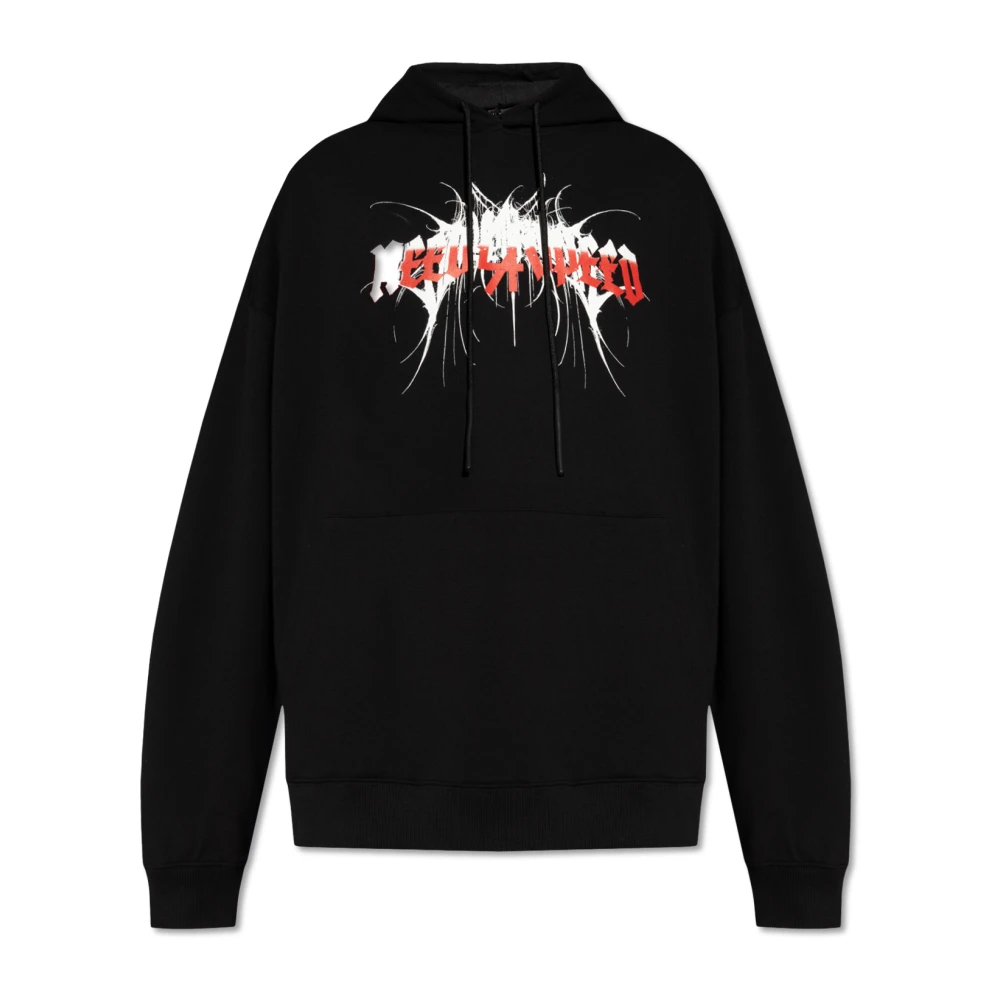 44 Label Group Speed Demon Hoodie Jersey Black Heren