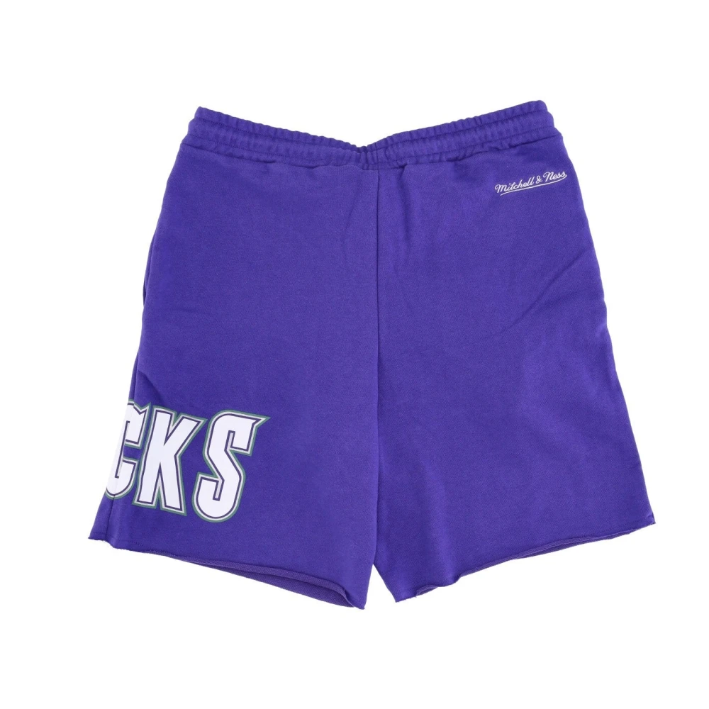 Mitchell & Ness NBA Game Day Shorts Blue Heren