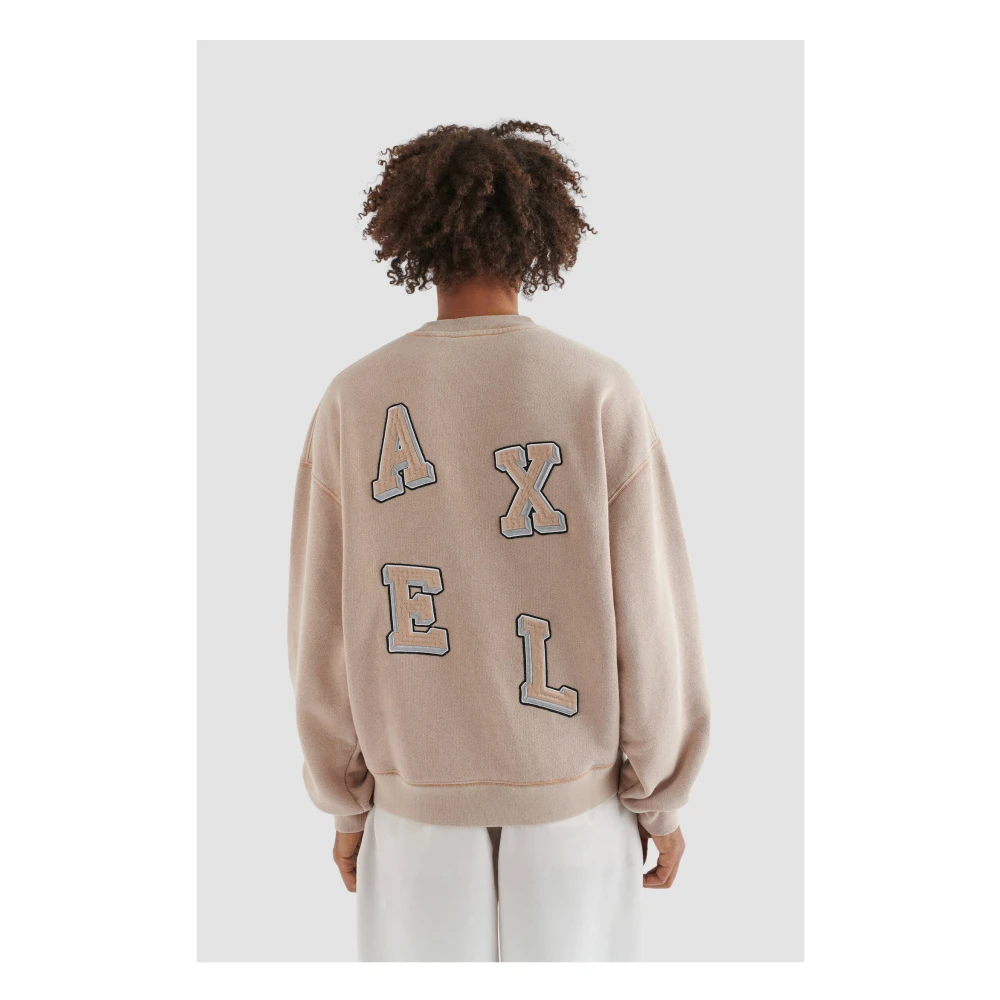 Axel Arigato Typo Sweatshirt Brown Heren