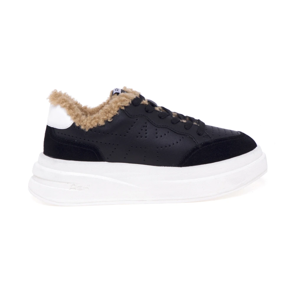 ASH Impulsfur Sneaker Dames Schoenen Zwart