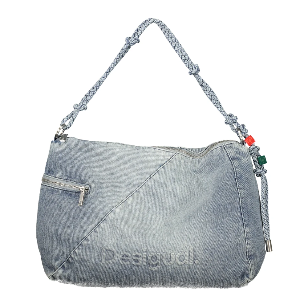 Desigual Blå Half Logo Denim Leiria 2.0 Bag