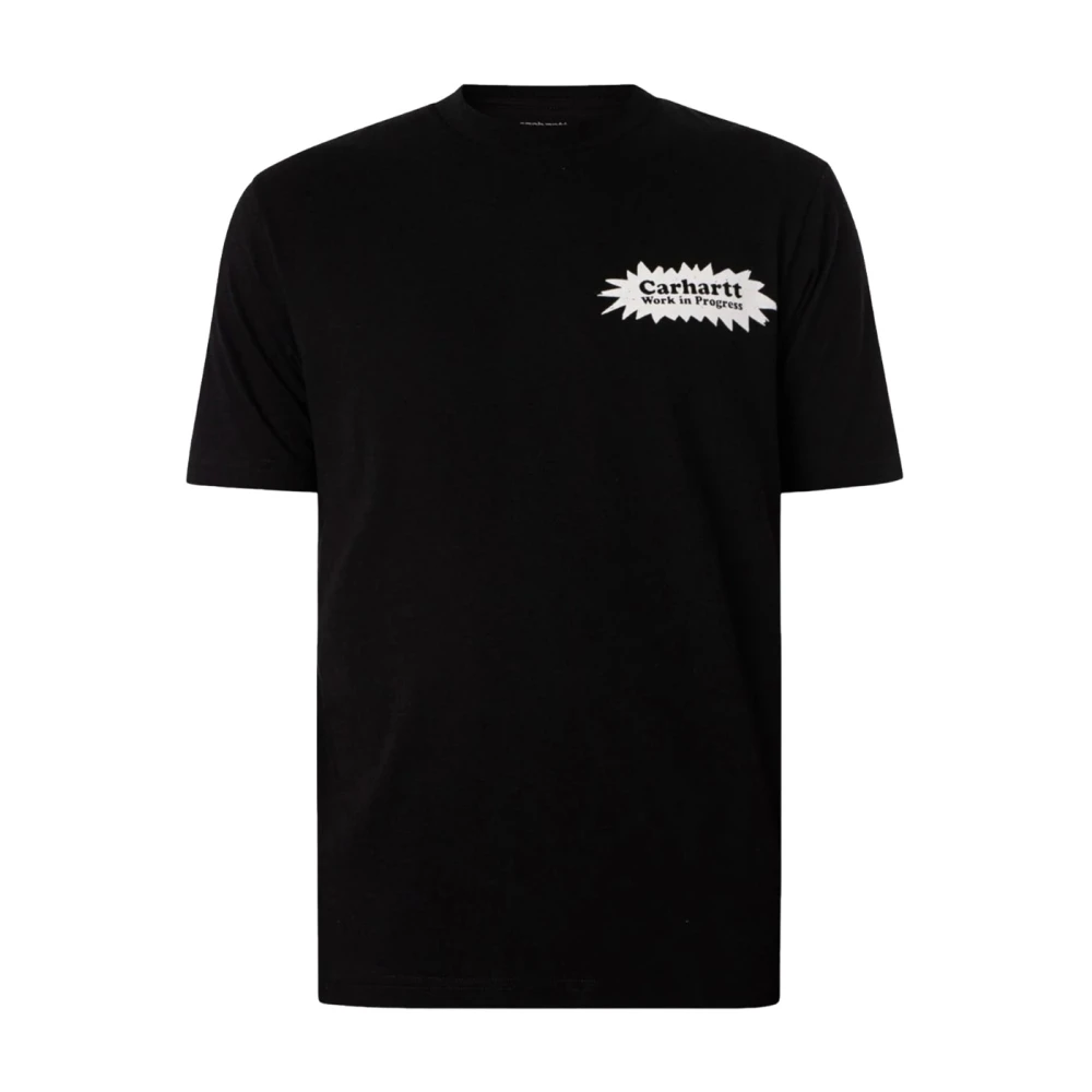 Carhartt WIP Korte Mouw T-Shirt Essentieel Comfort Black Heren