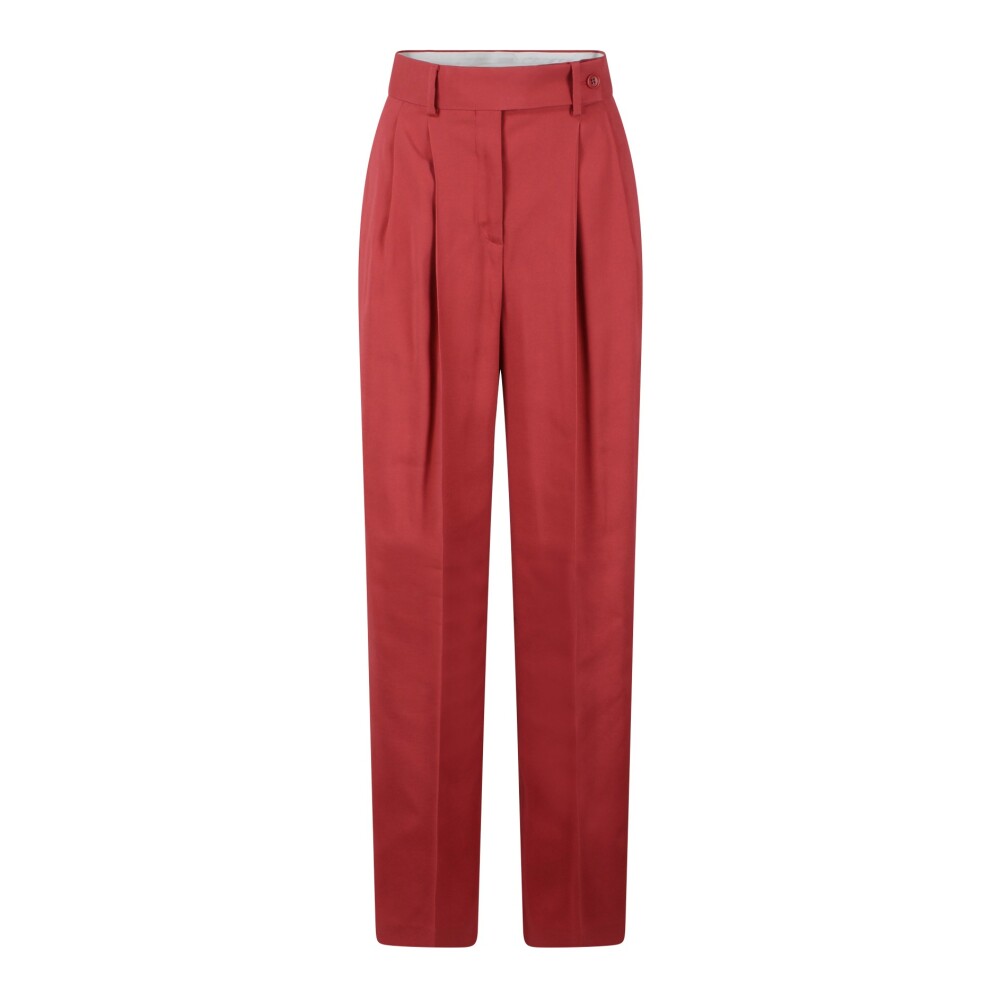 Red Wide Trousers • Shop Wide Trousers in Red online at Miinto