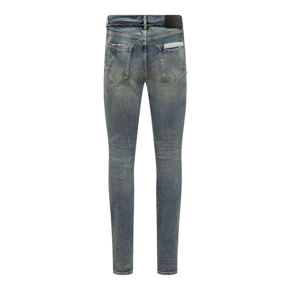 Purple Brand Indigo Skinny Denim Jeans Blue Heren