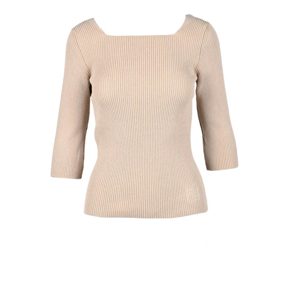 Fendi Maglia Beige Dames