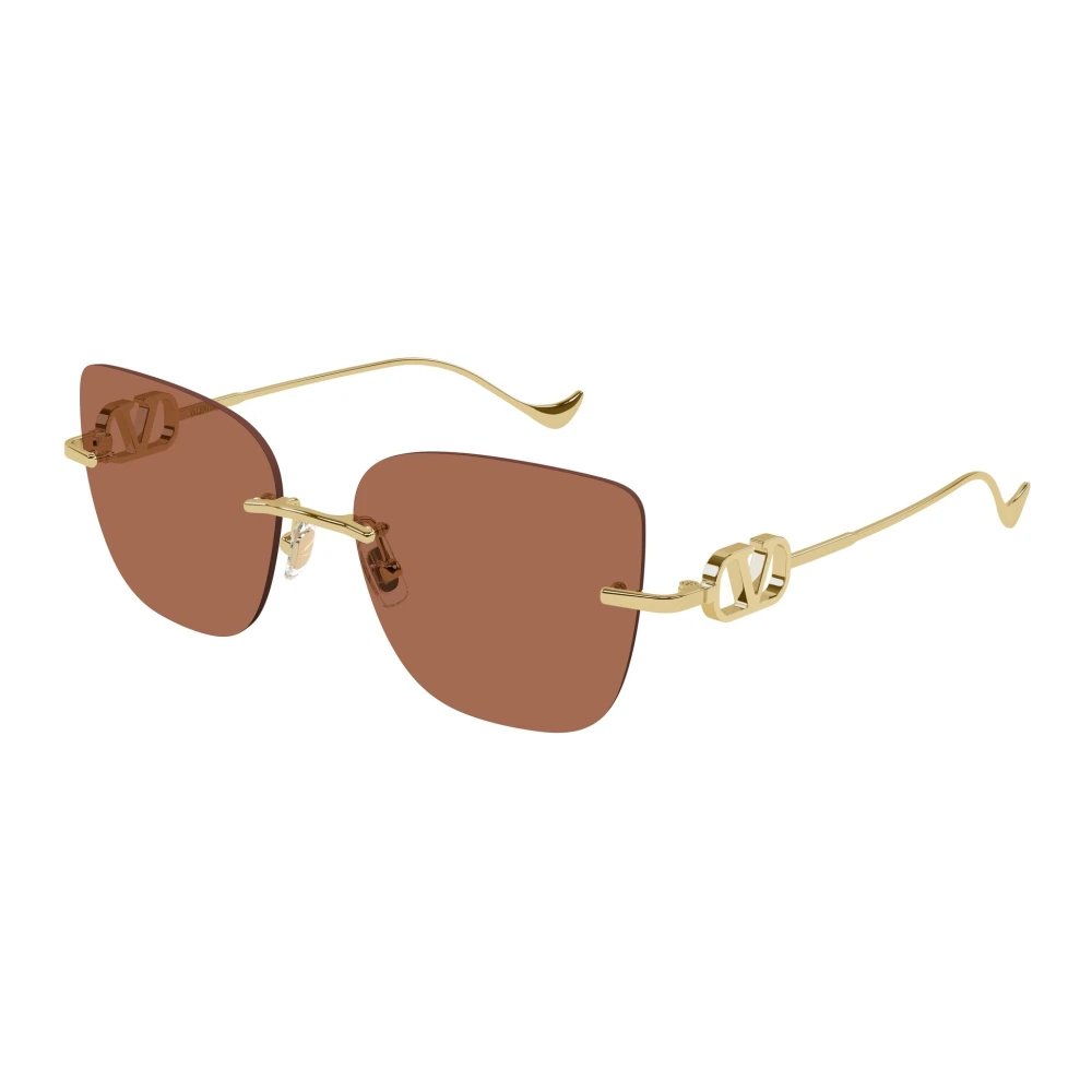 Valentino Women's Yellow Sunglasses - Sunglasses - 54 Mm - Accessories