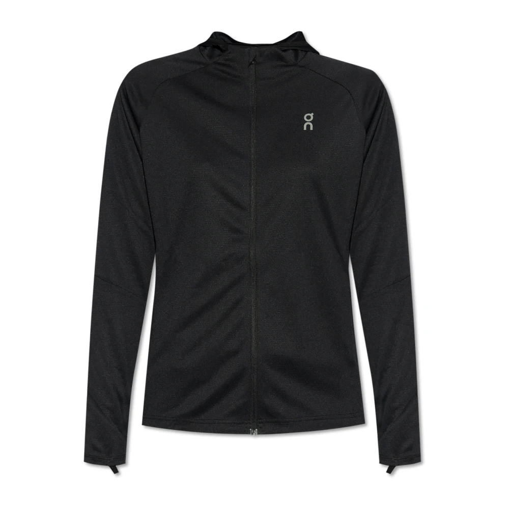 ON Running Klimaat trainings sweatshirt Black Dames