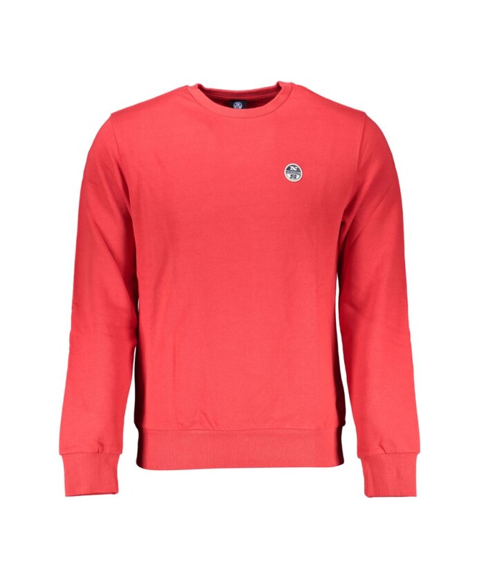 sweatshirt-en-coton-brosse-avec-logo-applique