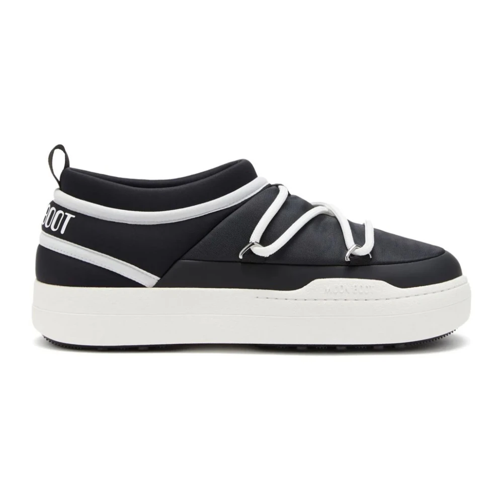 Moon Boot Park Icon Zwarte Sneakers Dames Schoenen