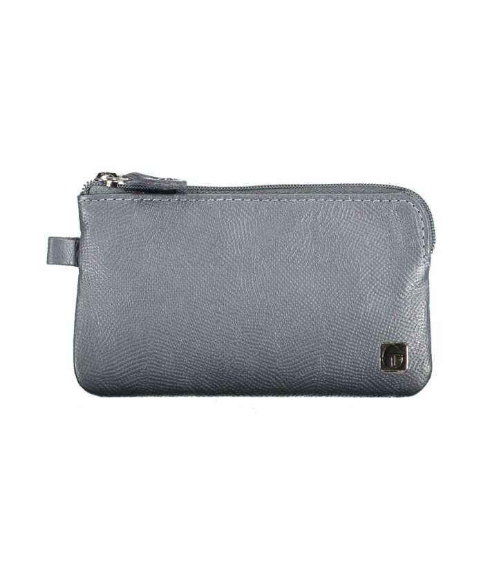portefeuille-en-cuir-bleu-avec-fermeture-eclair