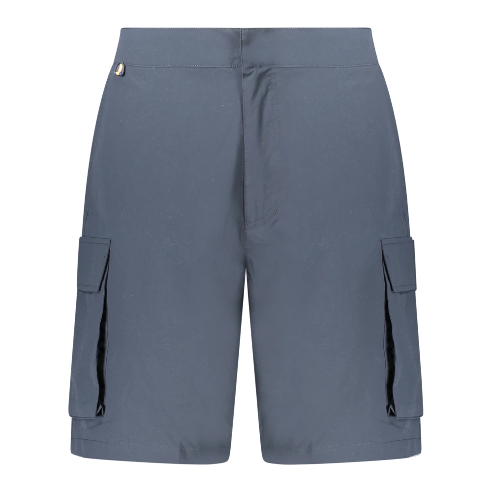 K-Way Herren Blau Bastyel Bermuda Shorts